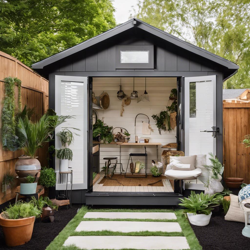 Crafting a Cozy Outdoor Oasis: Backyard Shed Design Tips