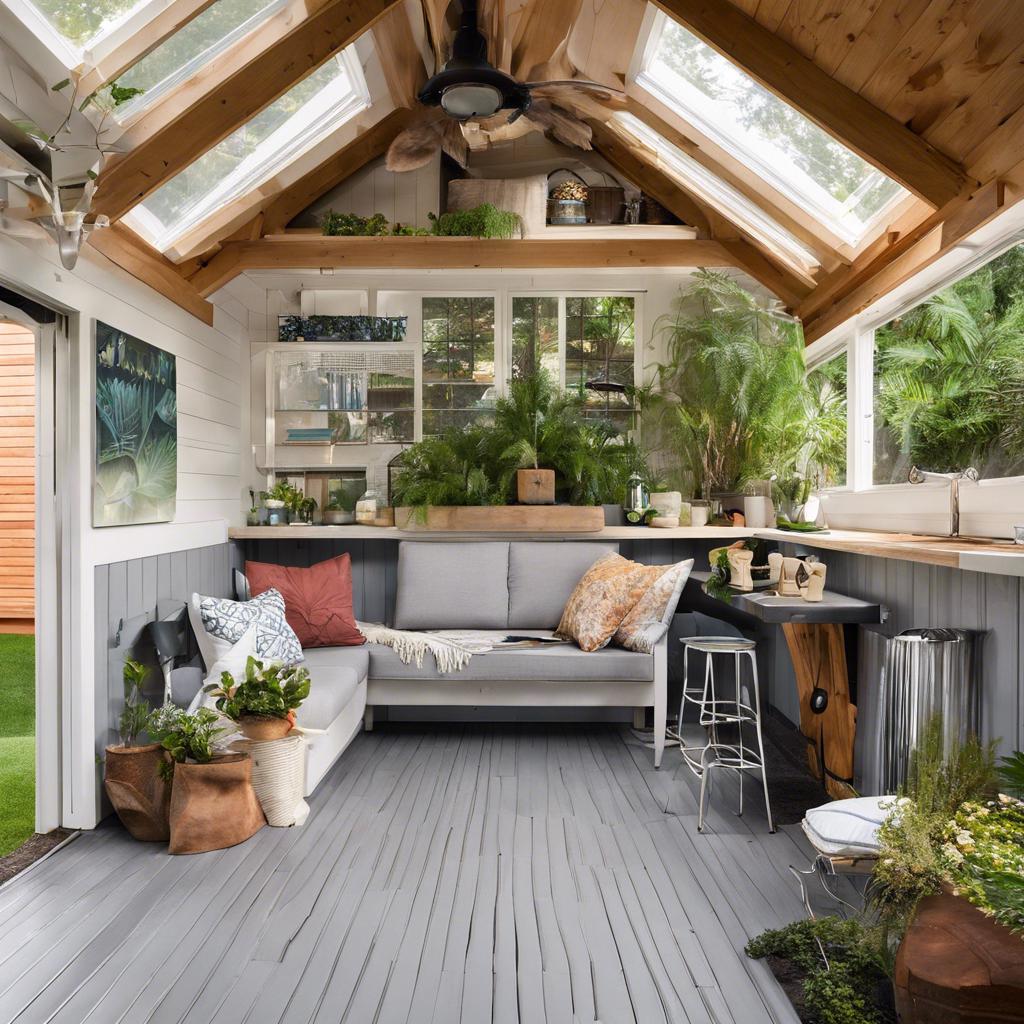 Crafting Tranquility: Innovative Backyard Shed Designs