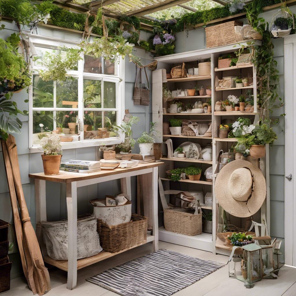 Secret Garden: Stylish Interior Decor Ideas for Your Shed