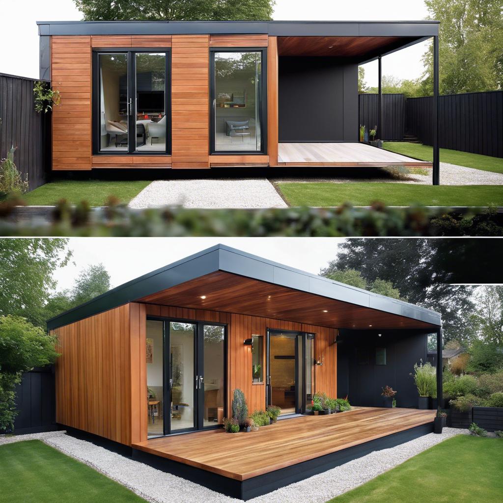 The Versatility of Contemporary Flat-Roof Sheds in Home Design