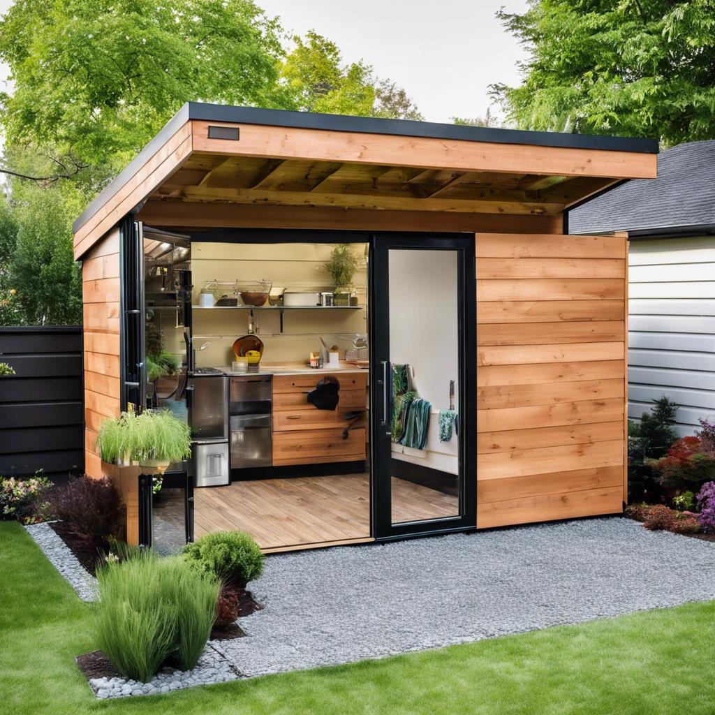 Sustainable Solutions: ⁢Eco-Friendly Features for Your Modern Shed