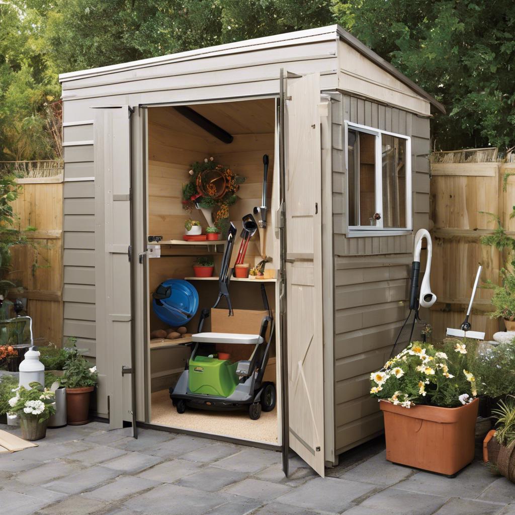Practical Tips for Organizing a Small Shed
