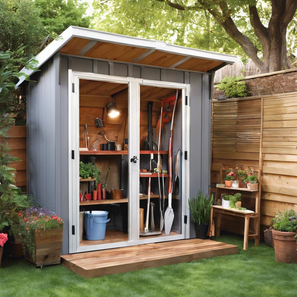 Maximizing Storage Space with‌ Compact Backyard ⁣Sheds