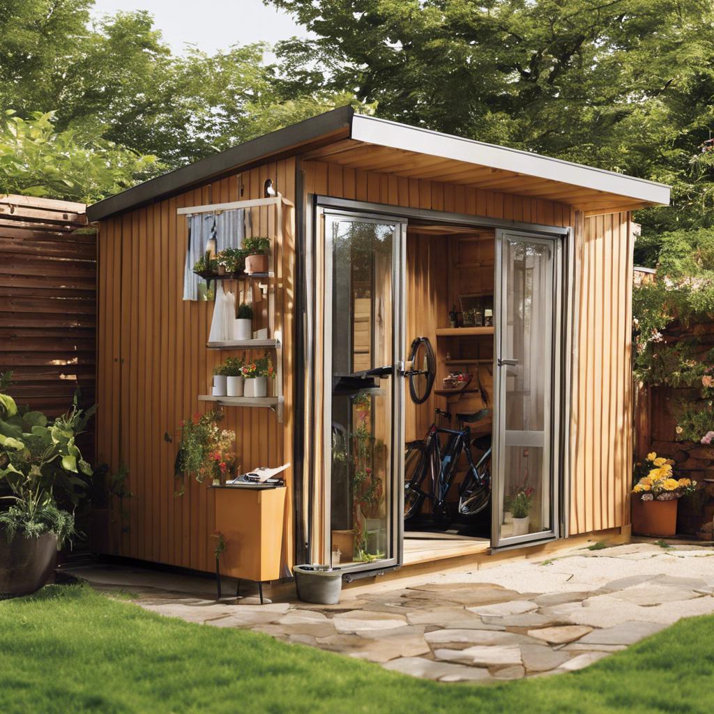 Innovative Design Ideas for Small Backyard ⁣Sheds
