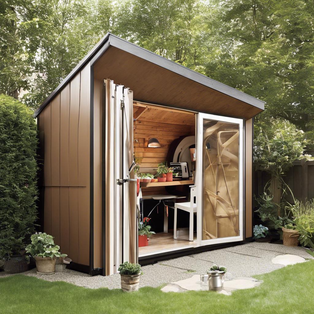 Enhancing Your Outdoor Living Space with a Compact Shed