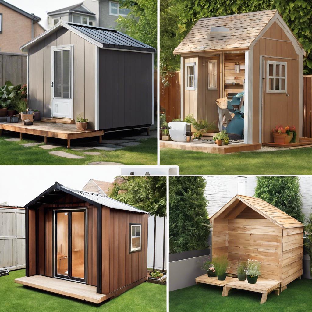 Efficiently ‌Using ​Every Inch⁤ of Your Compact Shed