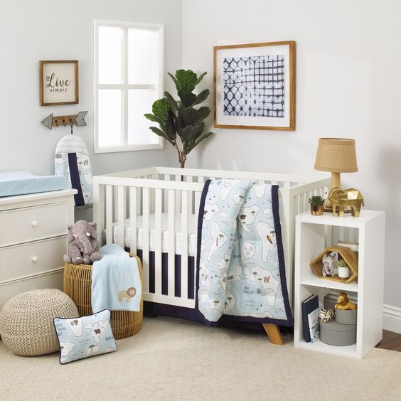 Adorable Ideas for Stylish Baby Boy Nursery Decor