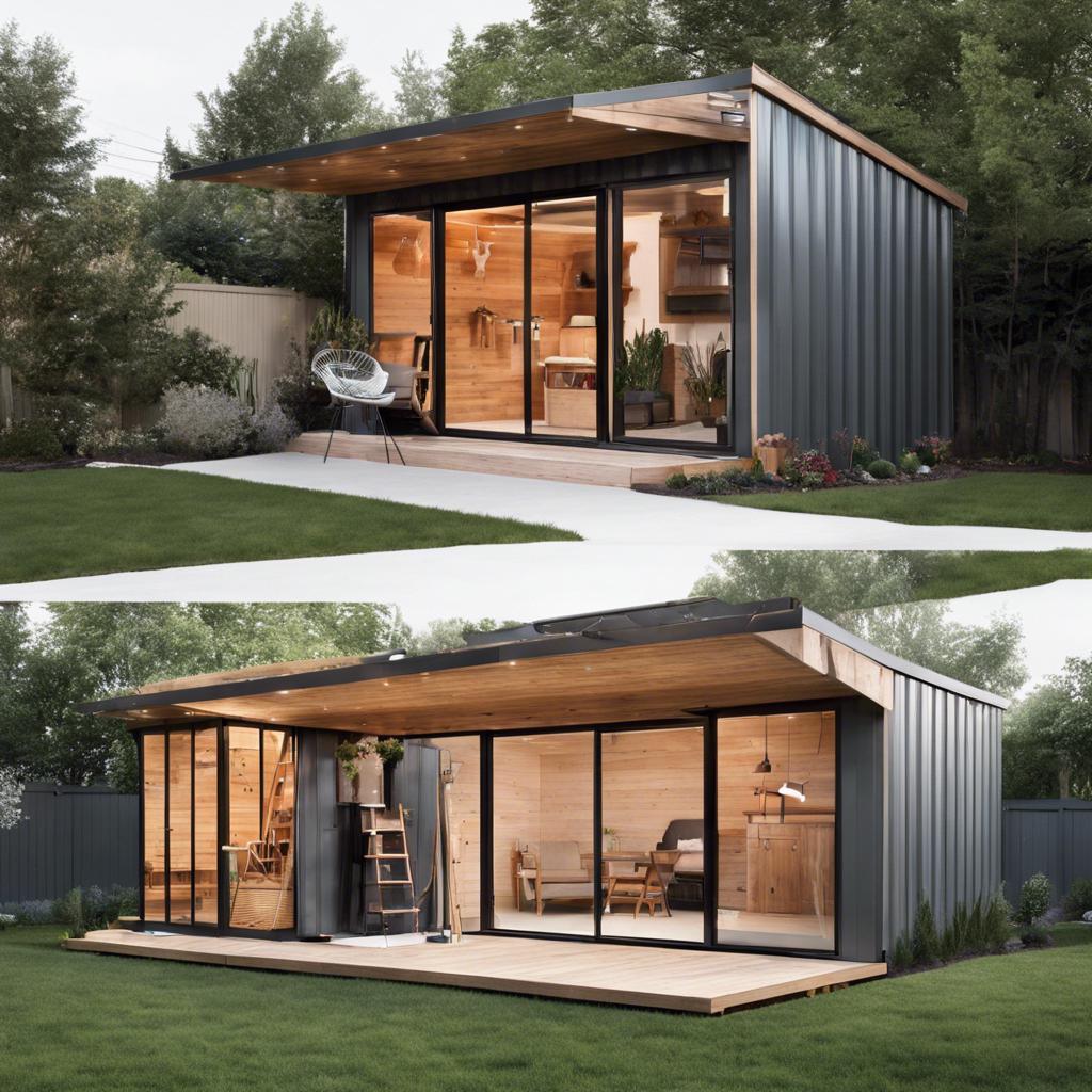 Blending ⁤Indoor and⁤ Outdoor Space in Your Backyard Shed Design