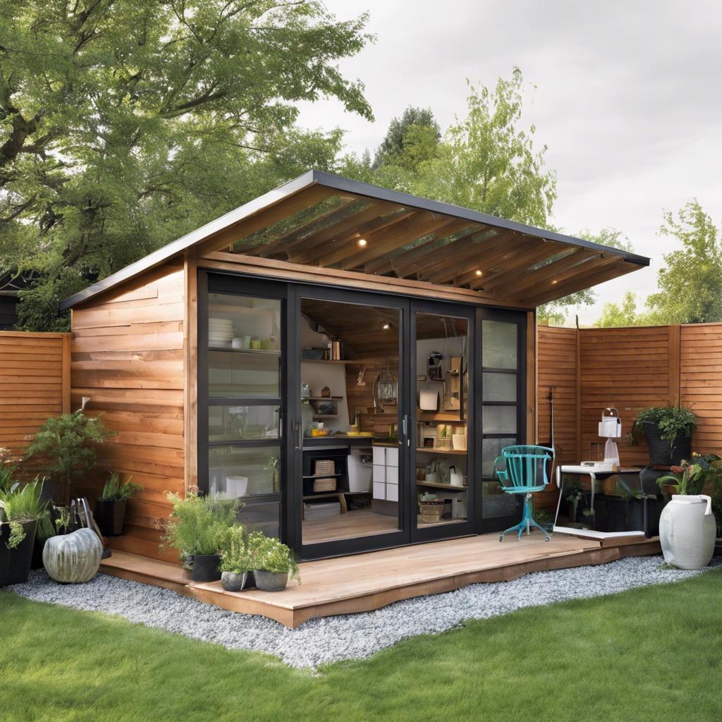 Personalizing Your Backyard Shed Design with Decor‍ and⁣ Accessories