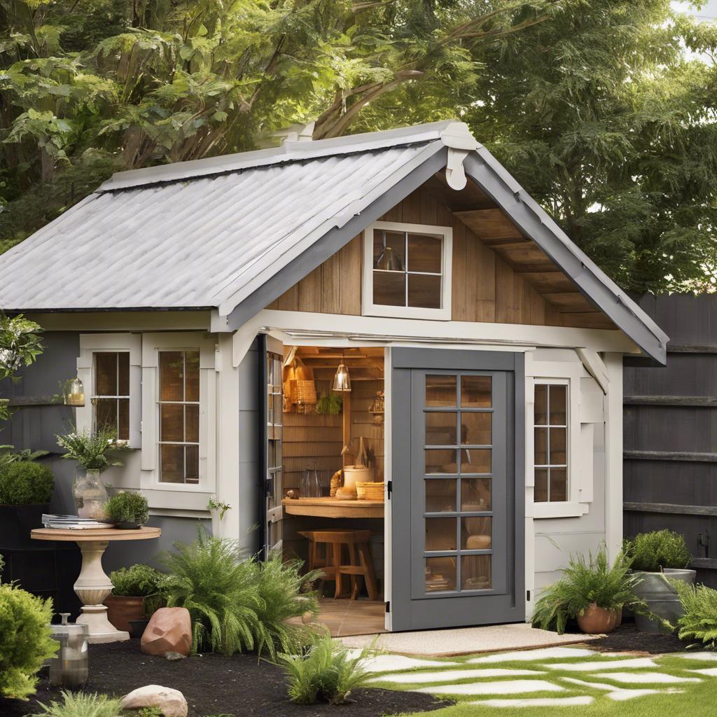 8. Sustainable Design: Eco-Friendly Choices for a Green Backyard Shed
