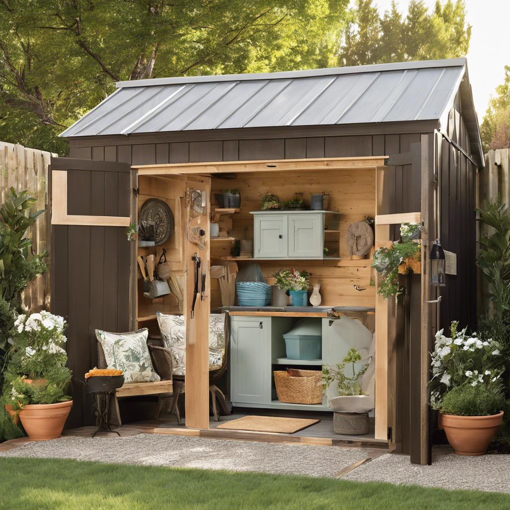 1.‌ Crafting the Perfect Backyard Shed Design: A ⁢Balance of‌ Functionality and ‌Style