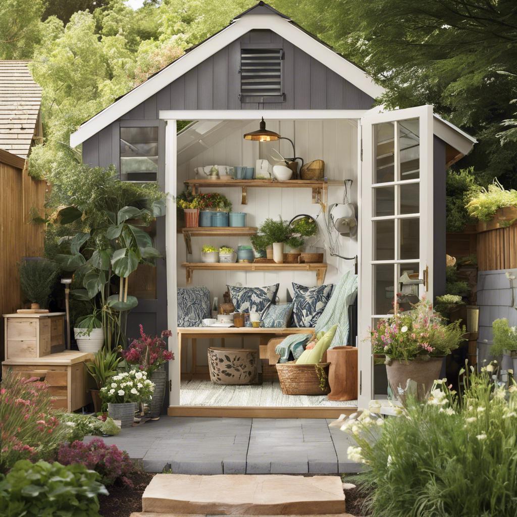 Crafting the Perfect Backyard Oasis: Shed Design Inspiration