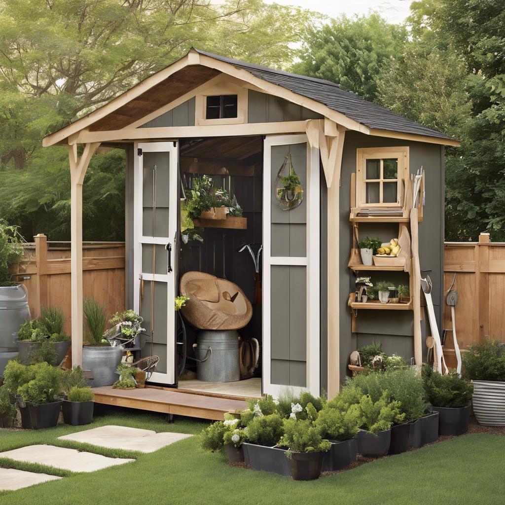 6. Practical⁢ Considerations: ⁣Ensuring Efficiency‍ and ‌Convenience in Your Shed Design