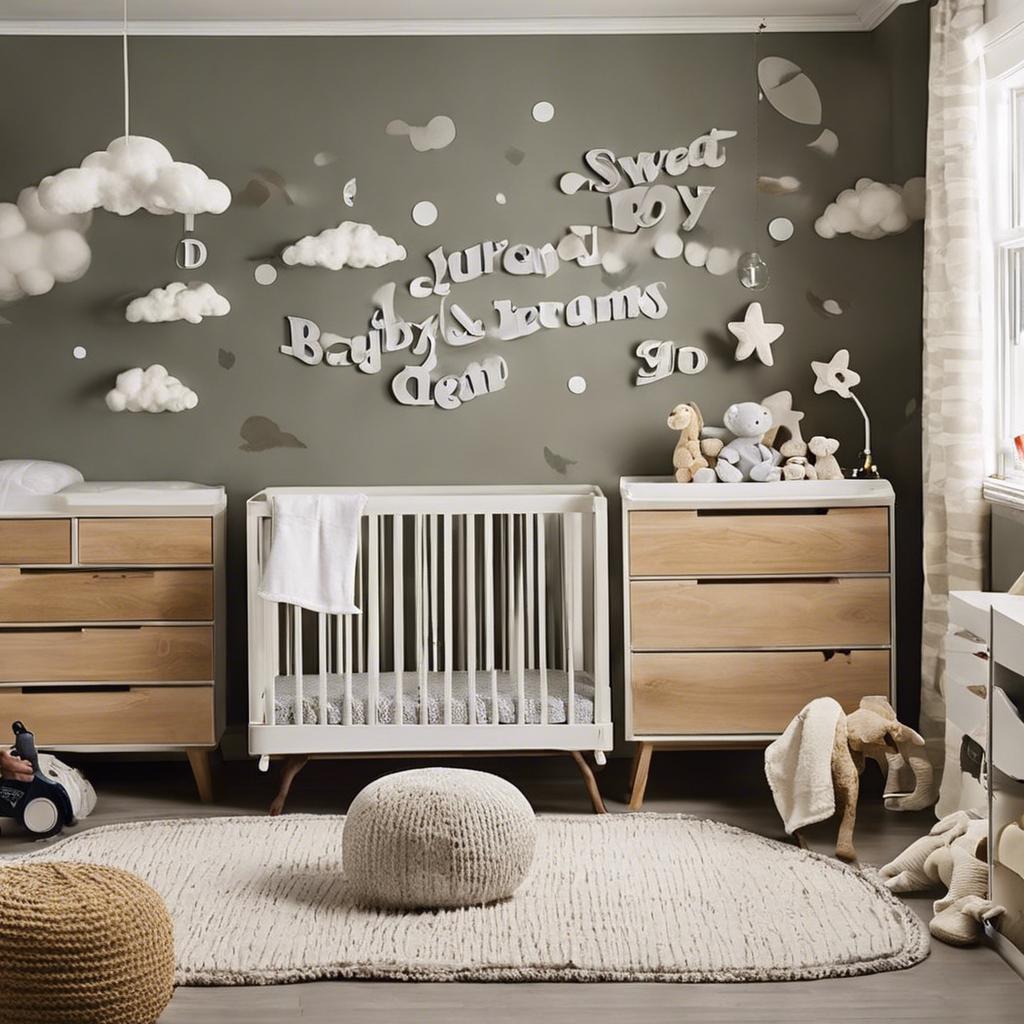 Wall Decals and Murals: Creative Ways to Make a Statement in the Nursery