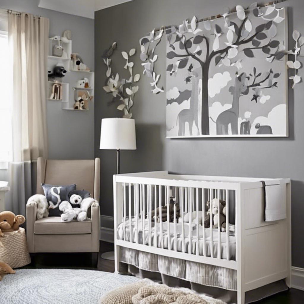 Wall Decor:​ Unique Ideas to Personalize and Add Charm to⁣ the Nursery