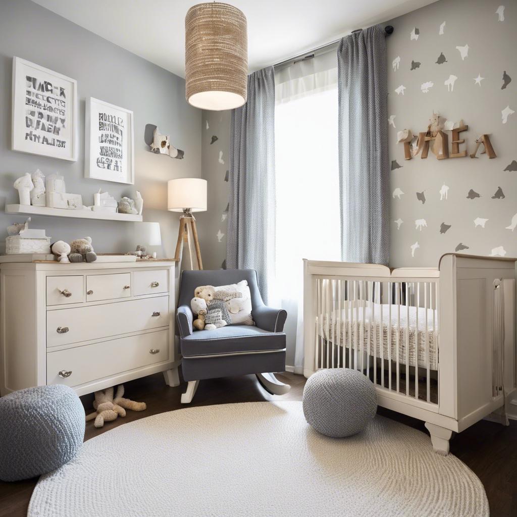 Finishing⁢ Touches: Styling Tips to Tie the Nursery Decor Together