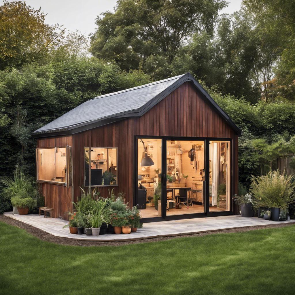 Incorporating‌ Natural Light⁢ in Your Backyard ⁤Shed⁣ Design