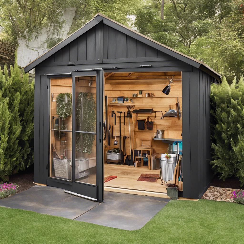 Trendy Materials and ⁤Color Schemes⁤ for Backyard Shed Designs