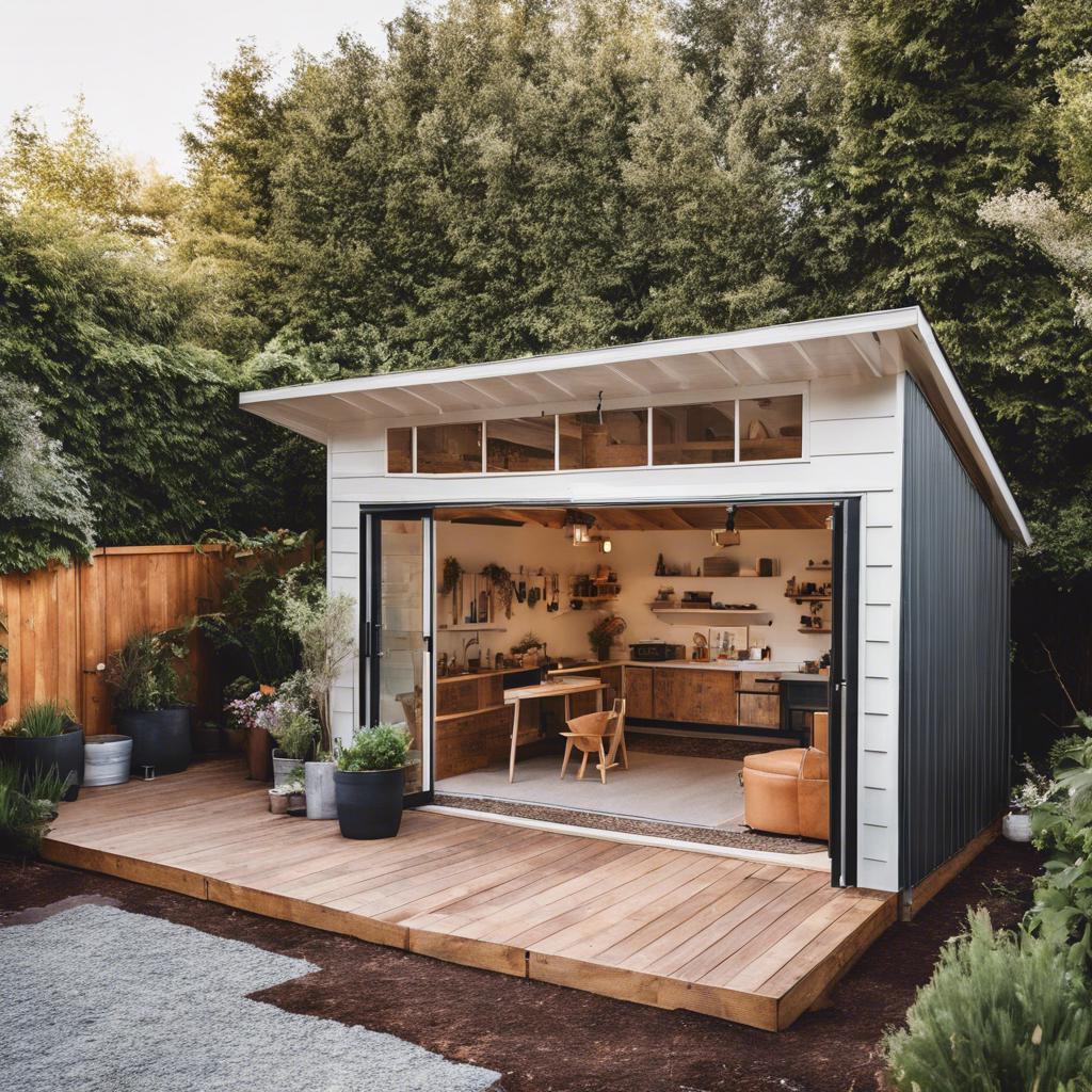 Maximizing Space in Your Backyard Shed⁢ Design