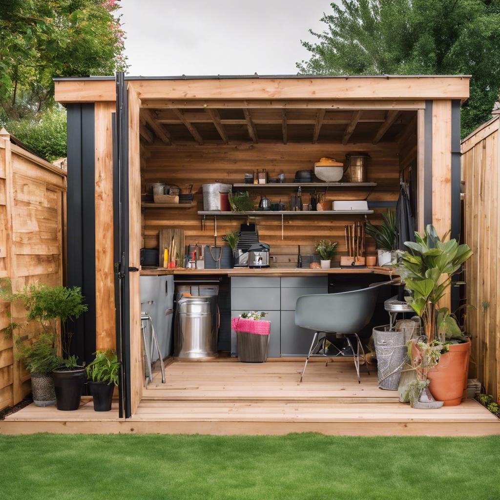 Premium Upgrades to Elevate Your ⁢Backyard ​Shed Design