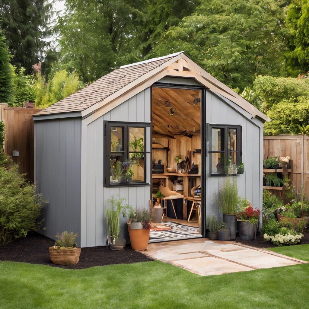 Functional and Stylish Storage Solutions for Your Backyard Shed Design