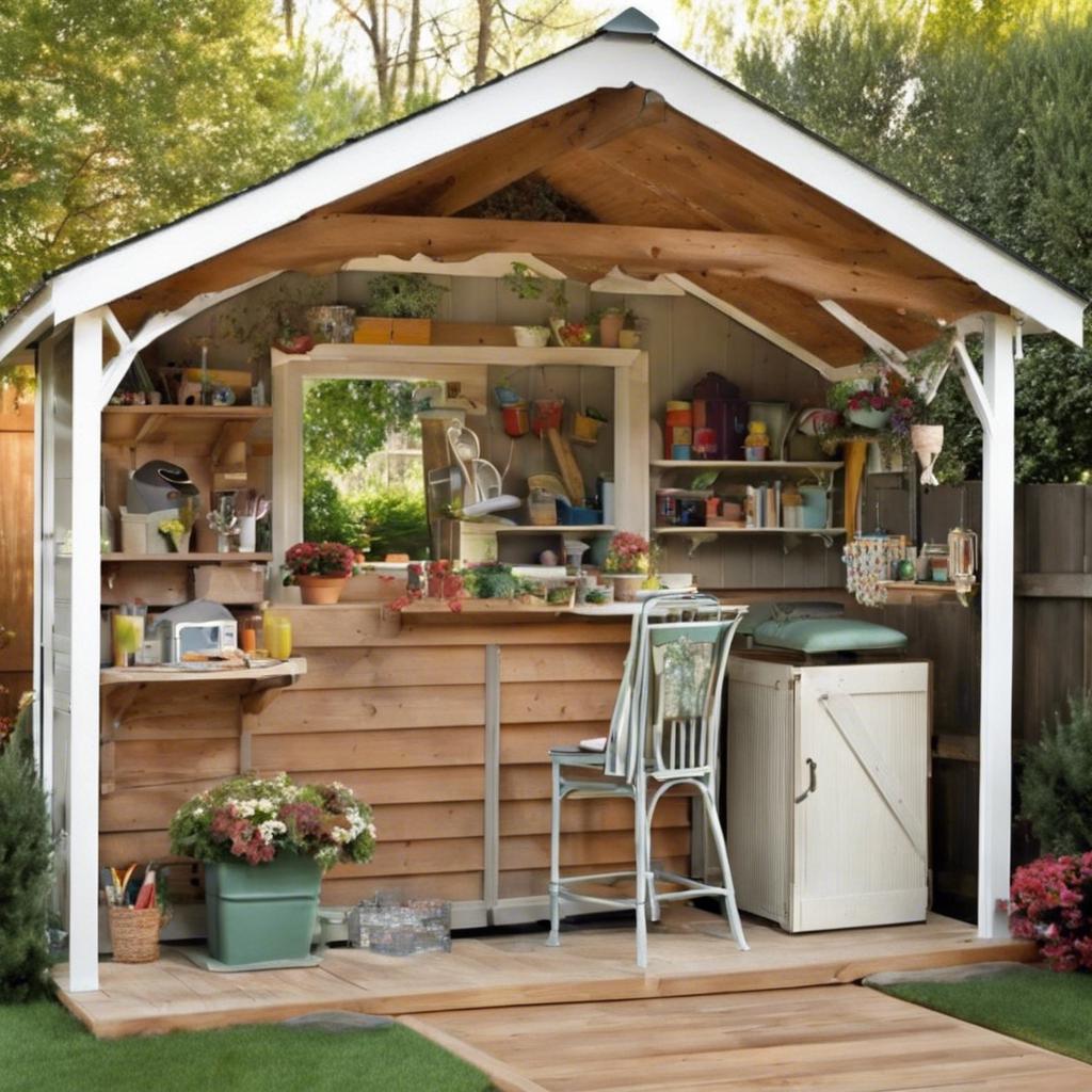 Personalizing Your Backyard Shed Design⁢ with DIY Projects