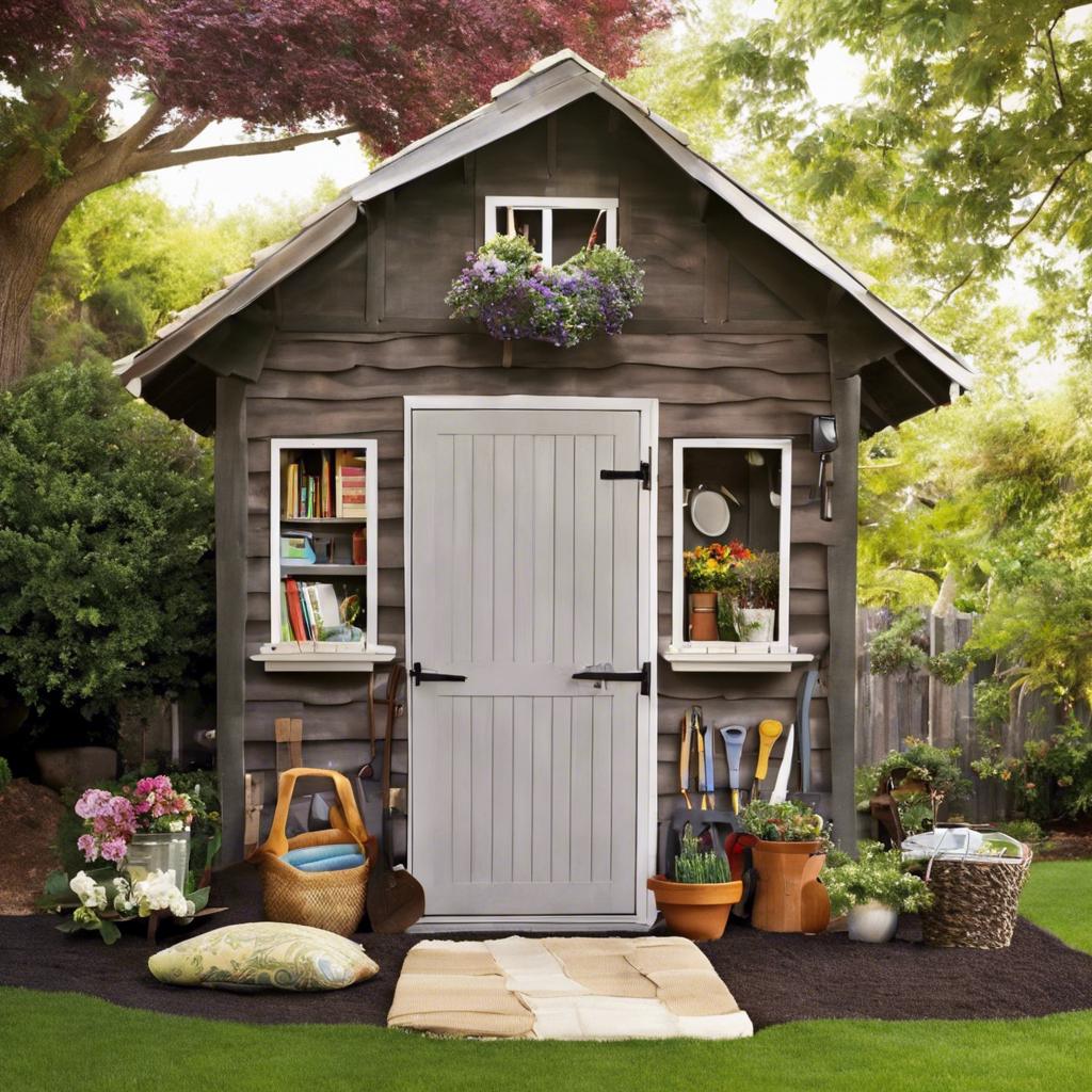 Incorporating ‍Natural Elements into Your‍ Backyard Shed Design