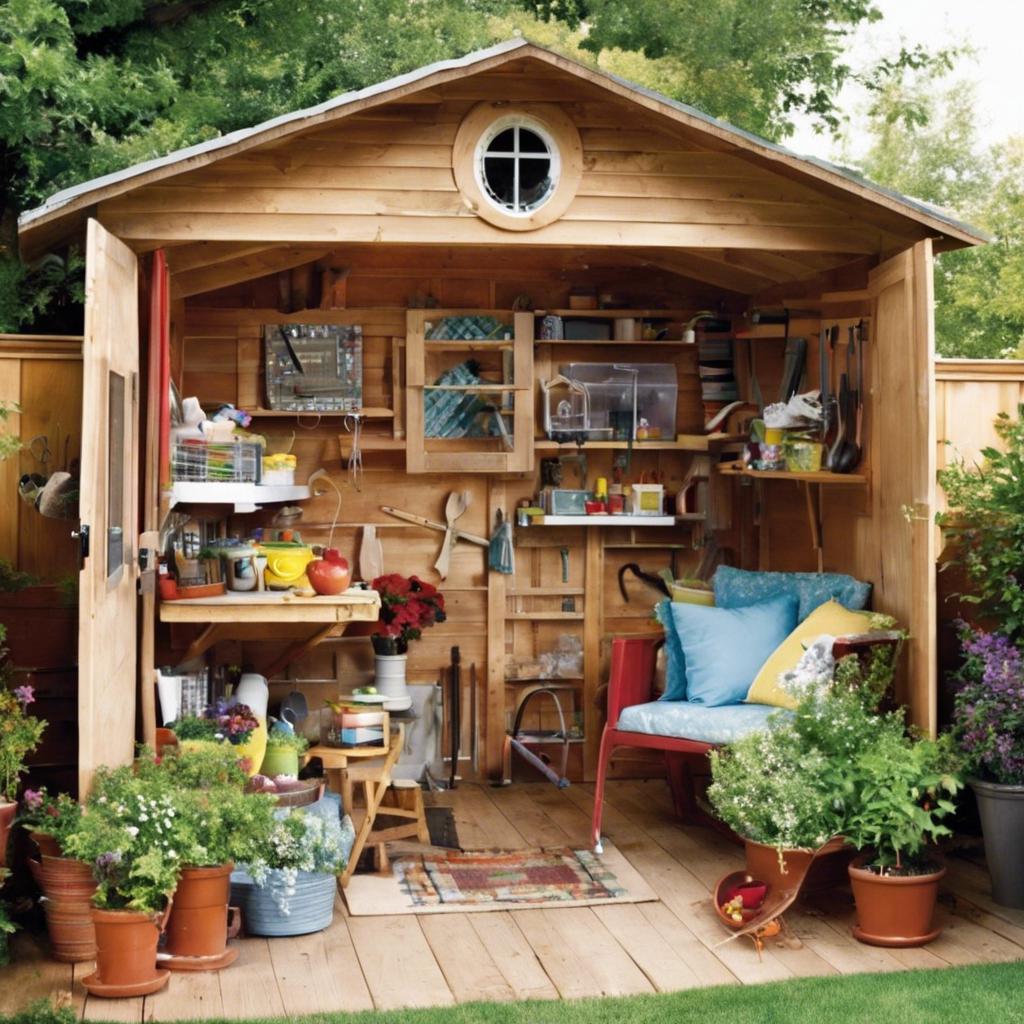 Maximizing Space in Your Backyard⁢ Shed Design