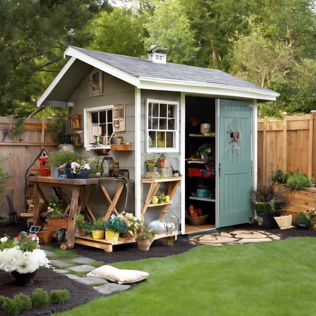 Adding Greenery to Enhance Your ​Backyard⁣ Shed Design