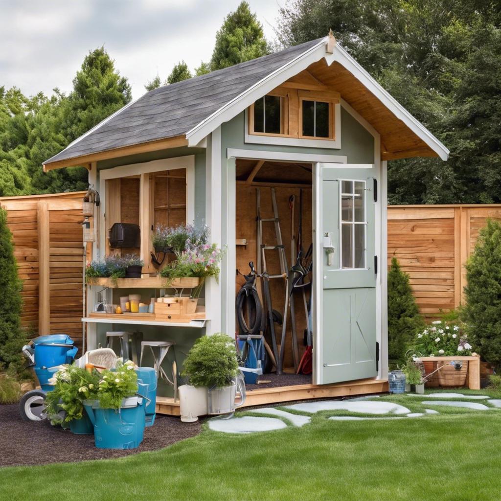 8. Enhancing ‍Your Outdoor Living Area with ‍Modern Backyard Shed‍ Designs