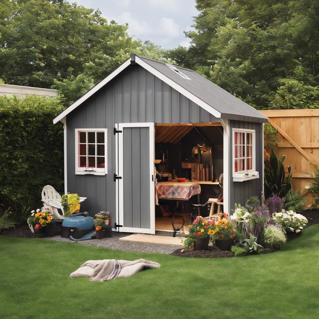 4. Practical Tips for Customizing Your ⁣Backyard Shed Design