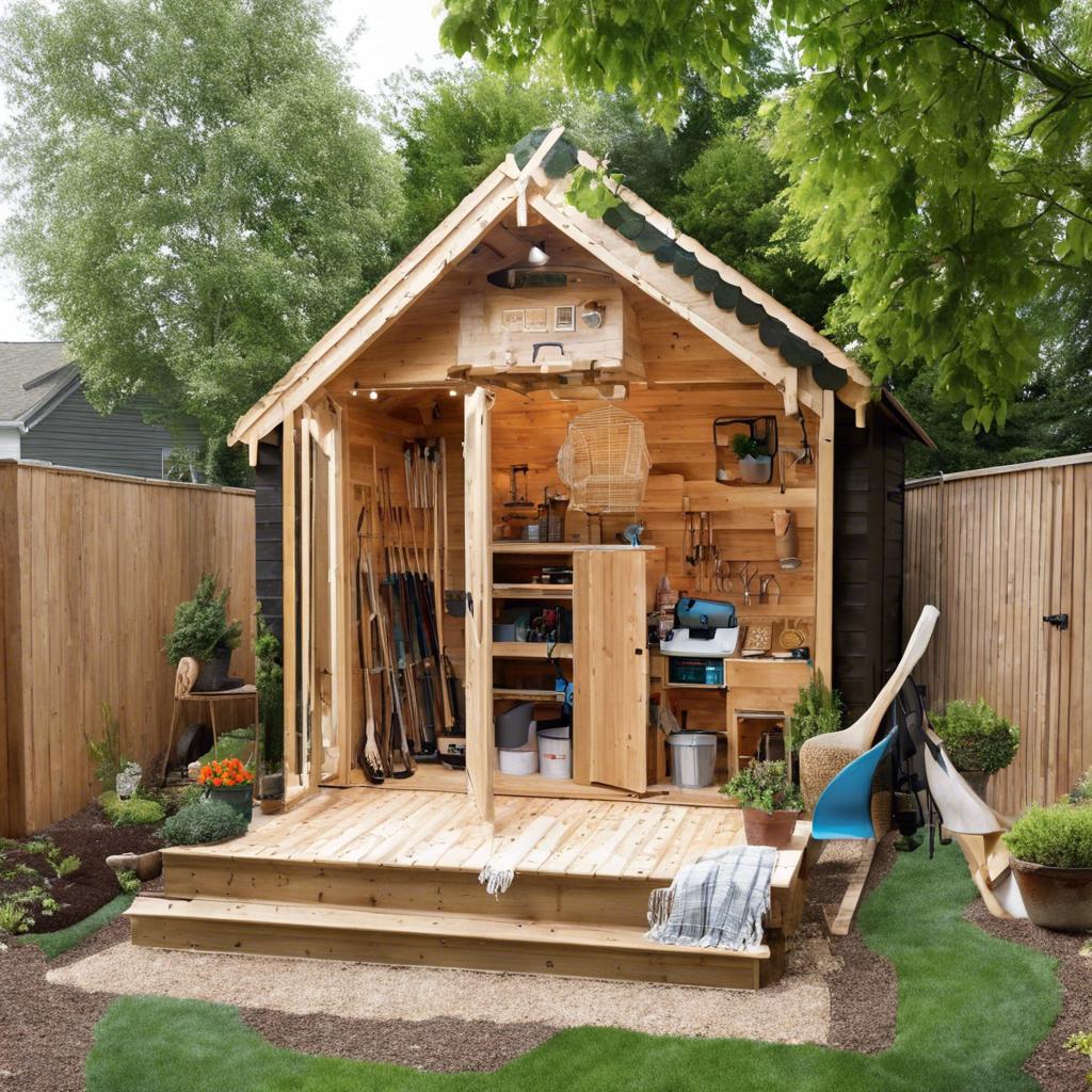 10. Budget-Friendly Ways to ⁤Upgrade Your Backyard Shed Design
