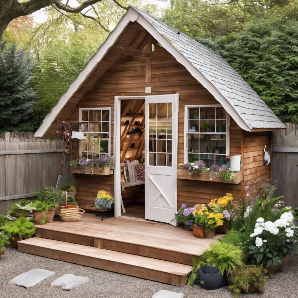 5. Creating a Cozy Retreat: Backyard Shed⁢ Design ⁢Ideas