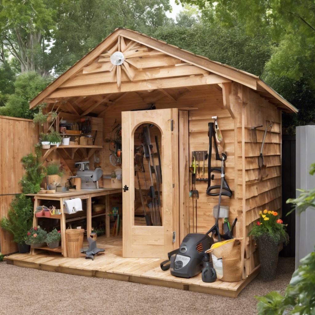 9. Backyard Shed Design: ‌A Reflection‍ of Personal Style and Taste