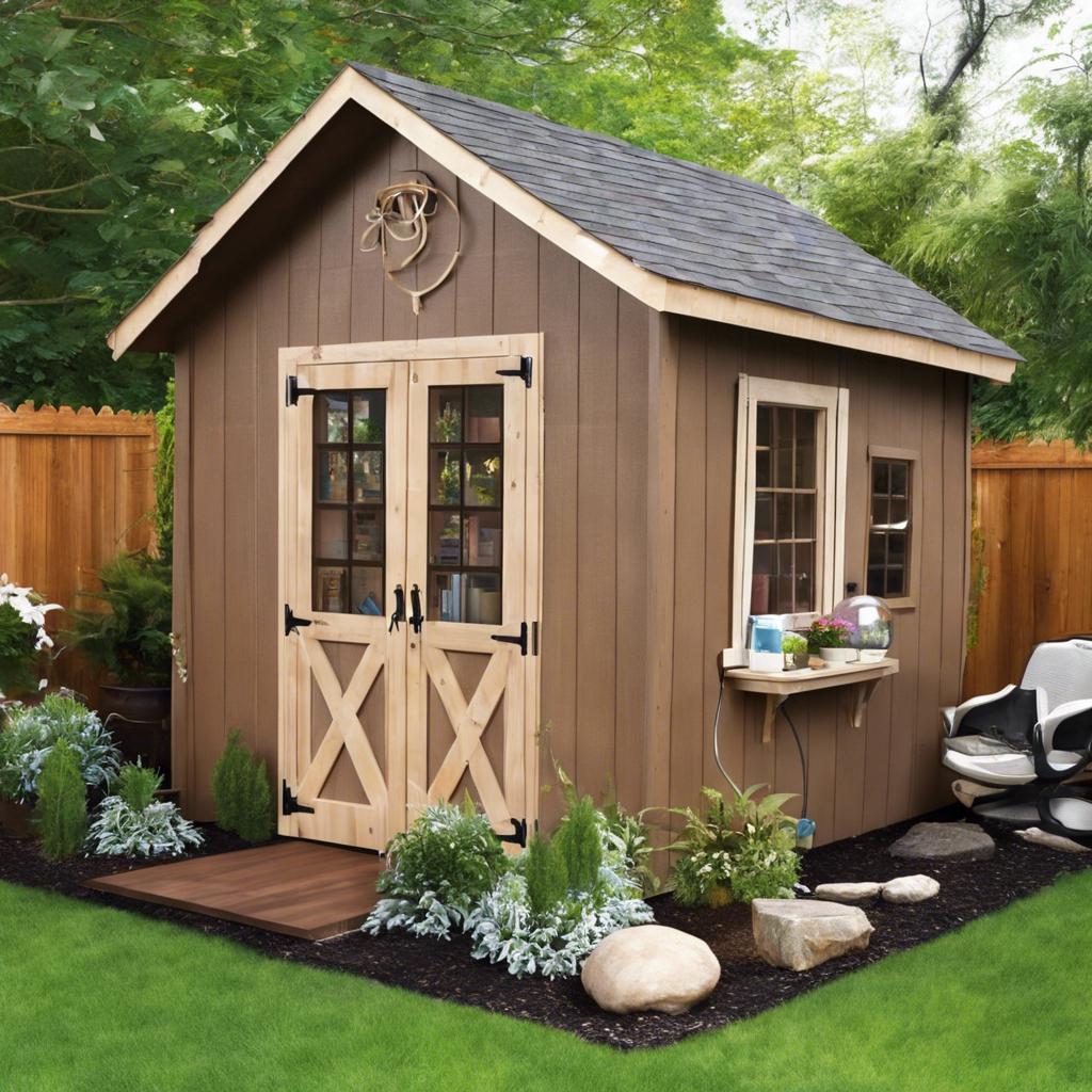 1. Transform Your Backyard Space with⁤ Innovative ‌Shed Designs
