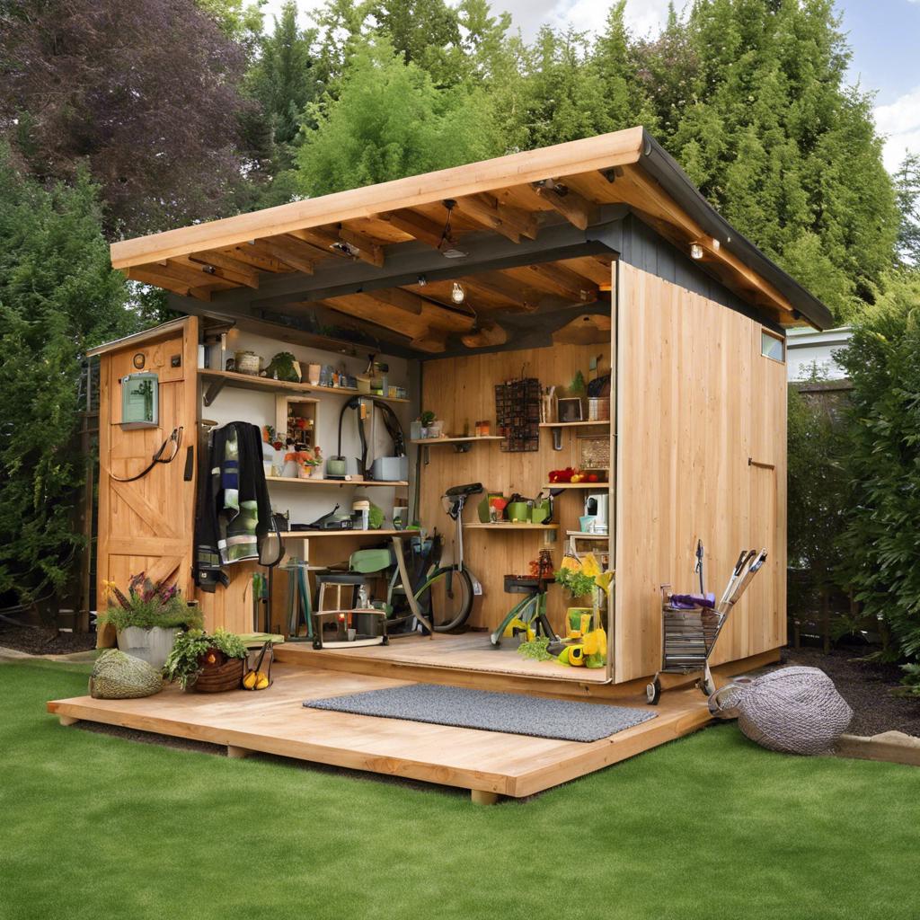 Sustainable Style: Green Building Practices for⁢ Backyard Shed Designs