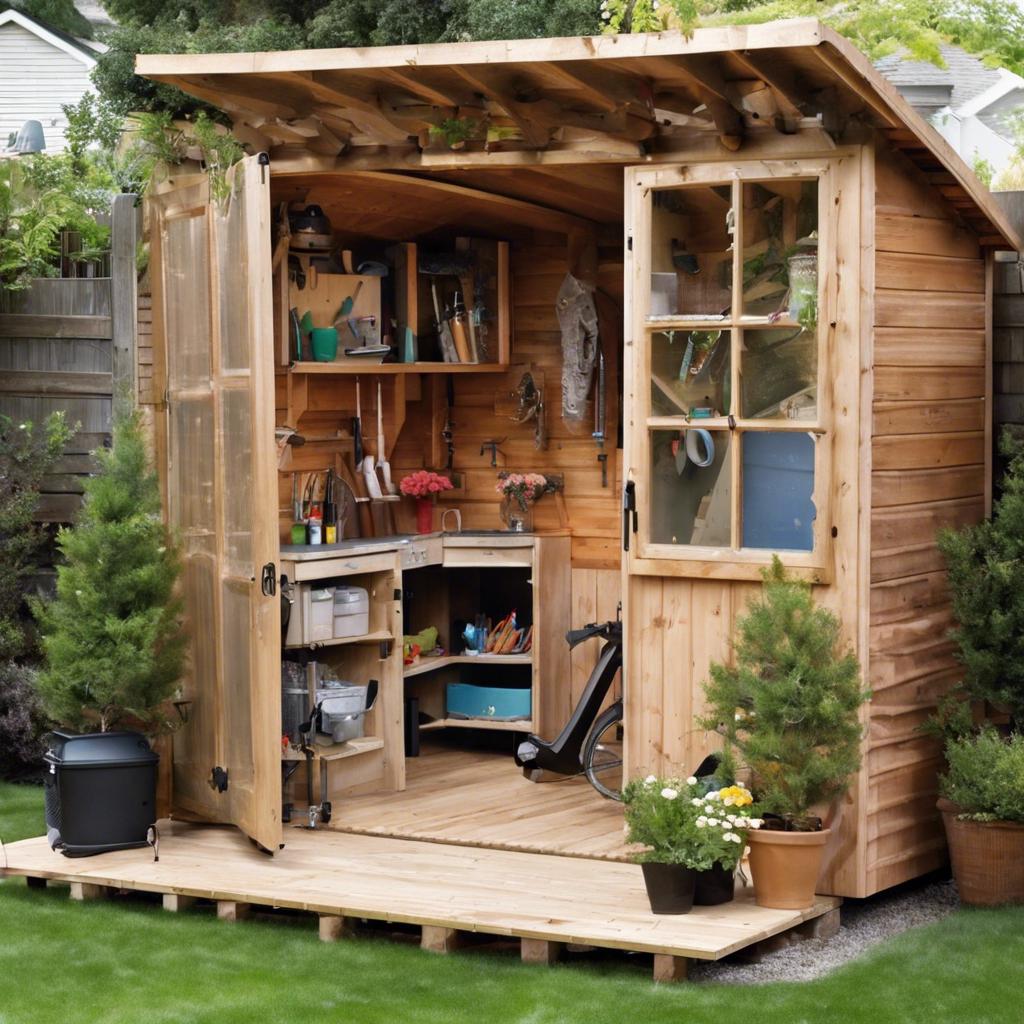 Storage Solutions: Organizational Tips for Backyard Shed Design