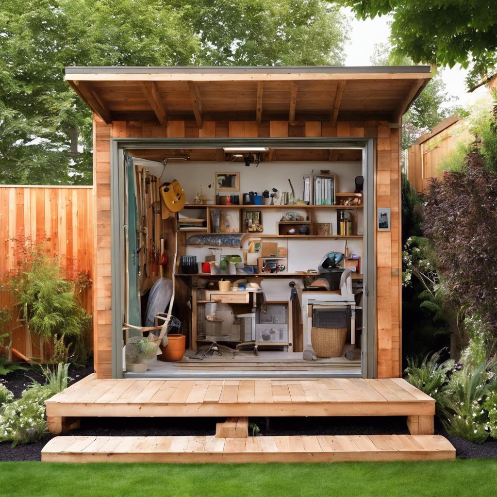 Personal Touch: Customizing Your Backyard Shed Design