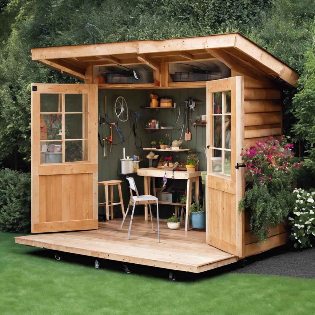 Incorporating Technology: Smart Features for Modern Backyard Shed Designs