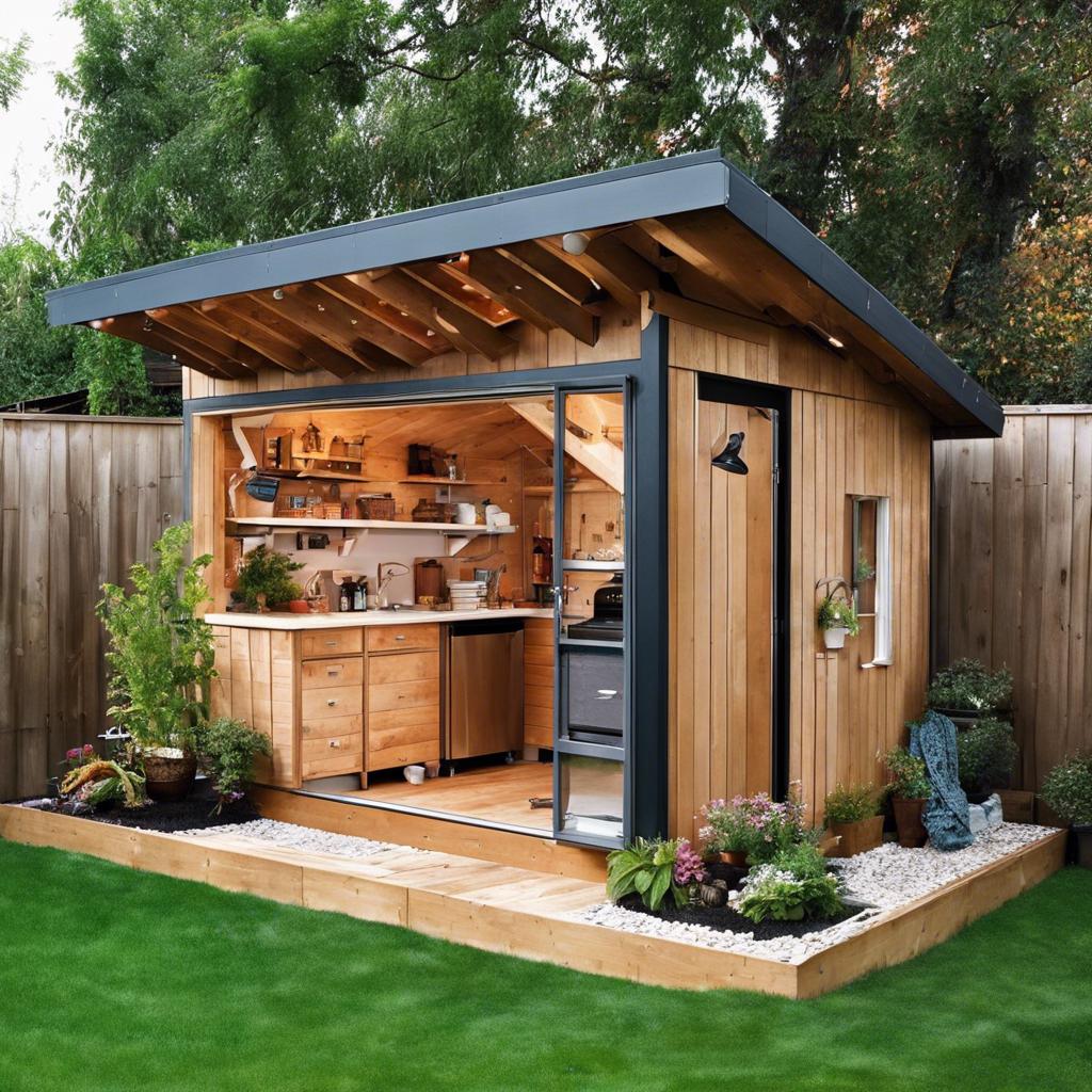 Aesthetic Appeal:⁣ Stylish‌ Backyard Shed Design Trends