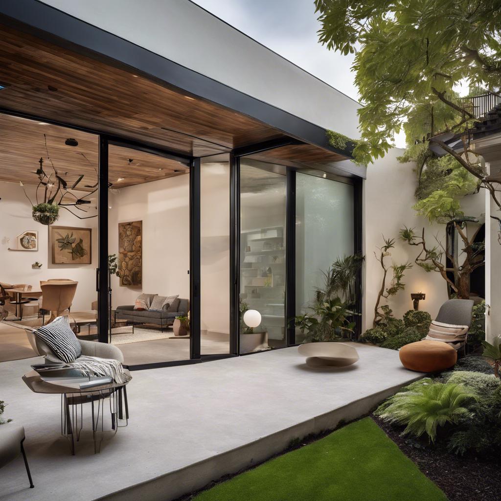 Utilizing Courtyards for Privacy and Tranquility