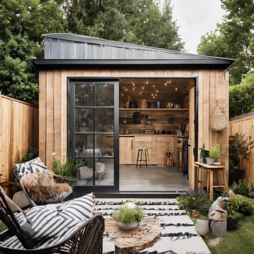 Choosing the Right Color⁢ Palette for Your ‍Backyard Shed Design