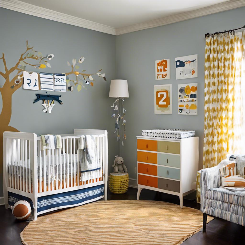 Chic and Sleek: Modern Baby Boy Nursery Room Designs