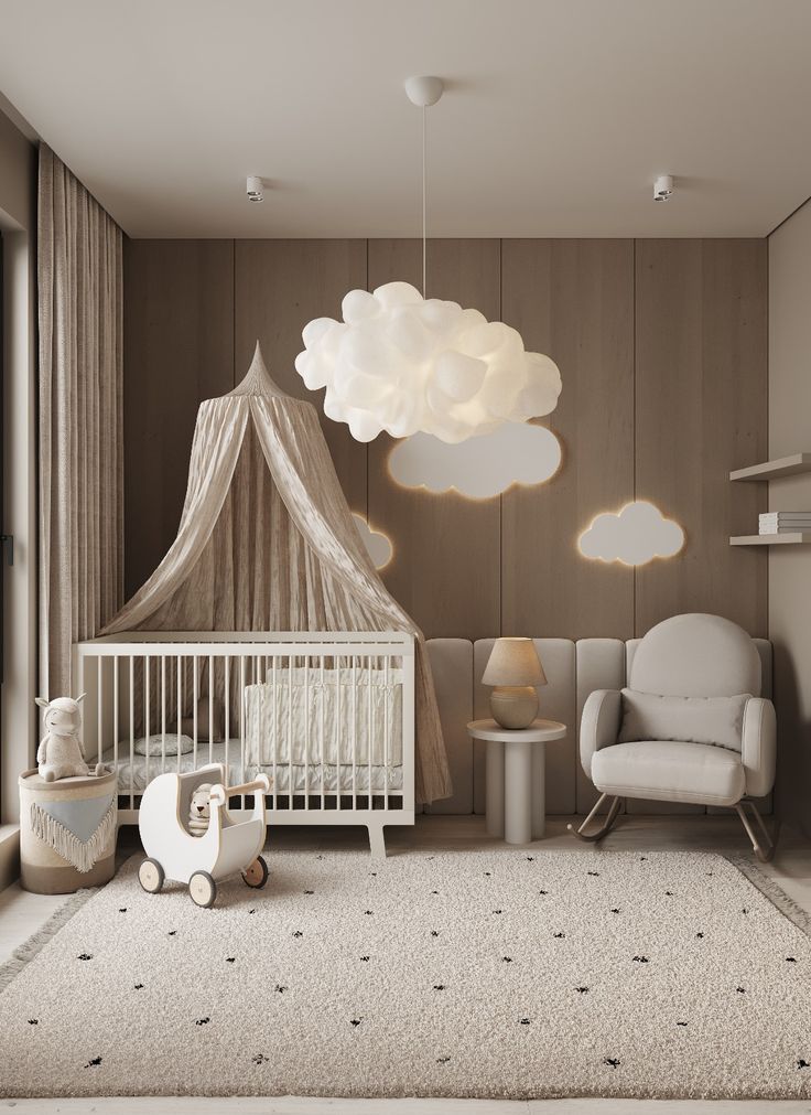 Modern Baby Boy Nursery Room Design: Stylish & Functional Ideas