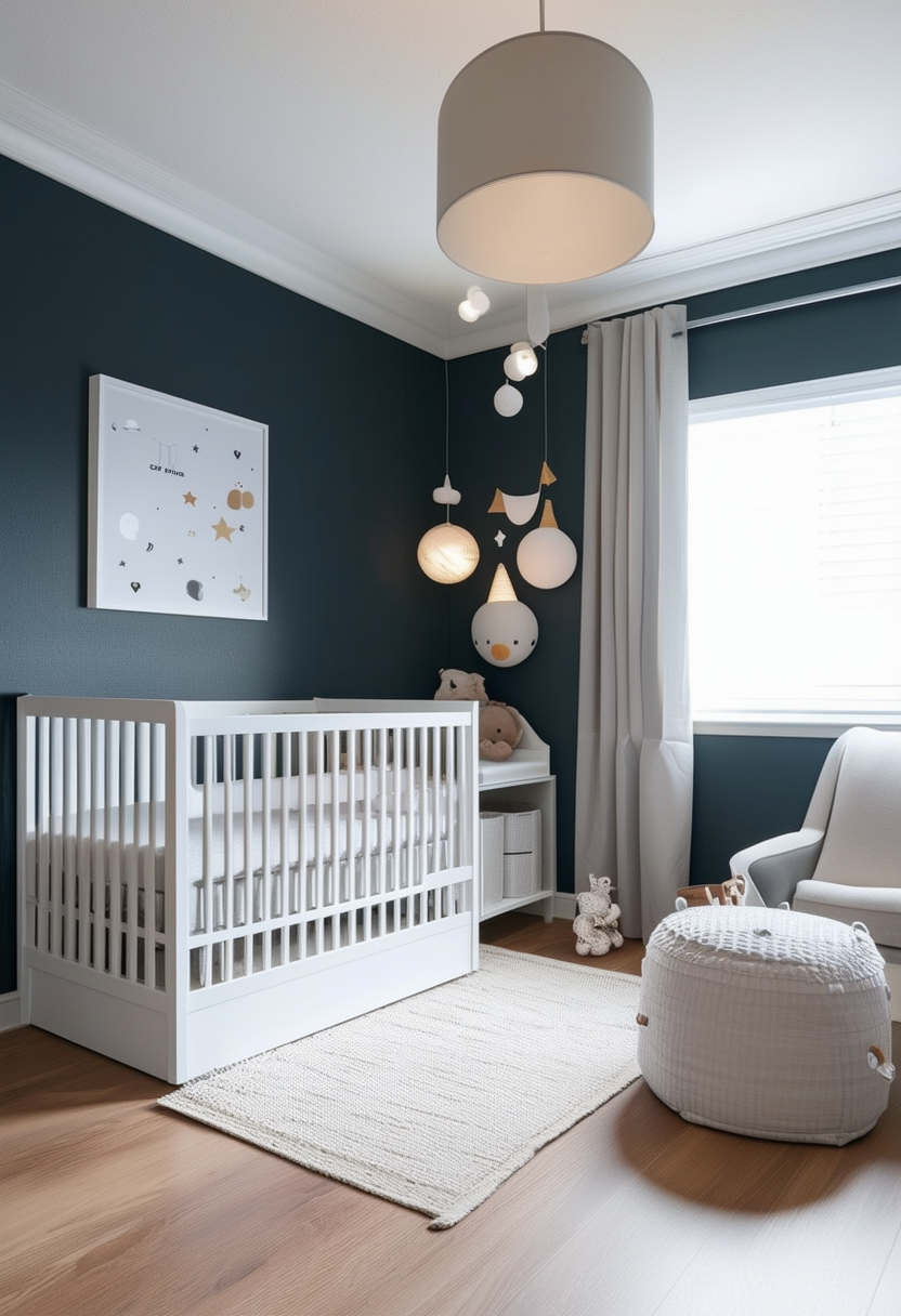 Cutting-Edge Charm: Contemporary Baby Boy Nursery Room Design Ideas