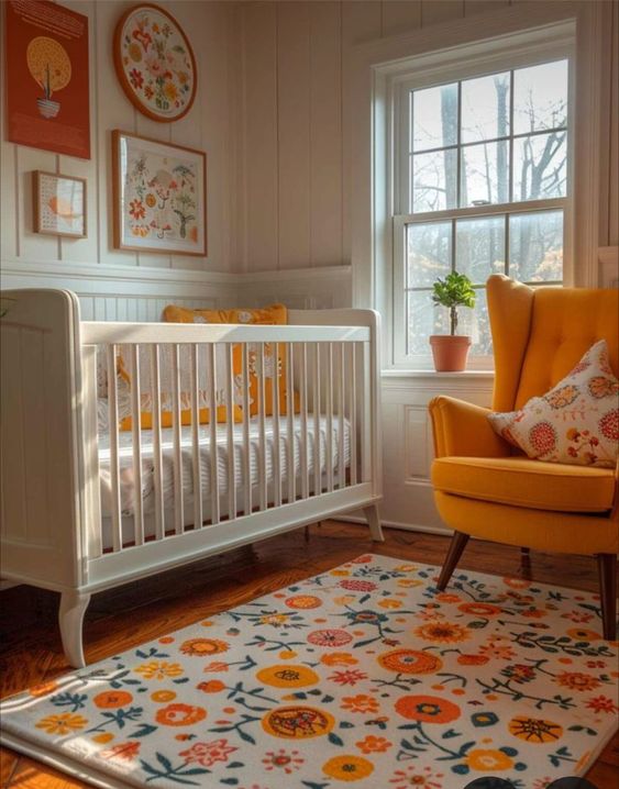 Whimsical Wonderland: Tiny Yet Vibrant Nursery Designs