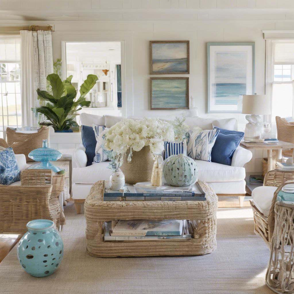 Balancing Comfort with Aesthetic in Coastal Living Room