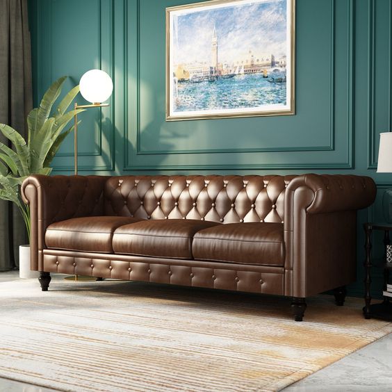 Mixing Traditional and Contemporary in Chesterfield Sofa Designs