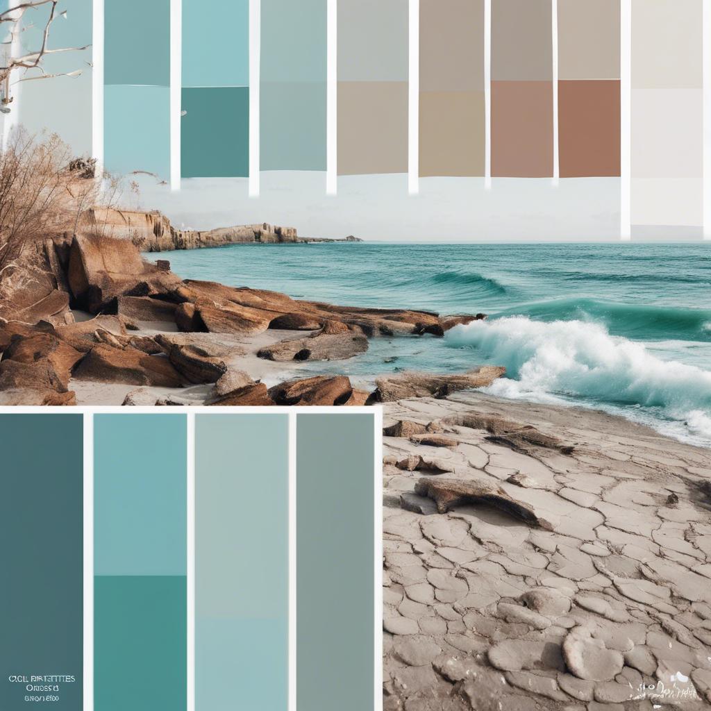 Color Palettes Inspired ‌by ⁢the Sea