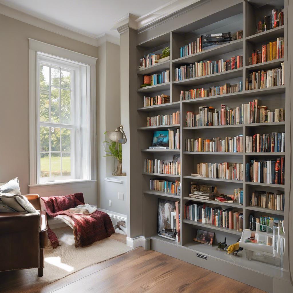 Creating ‌a‍ Multifunctional ⁣Space ⁢with​ Built-In Bookshelves